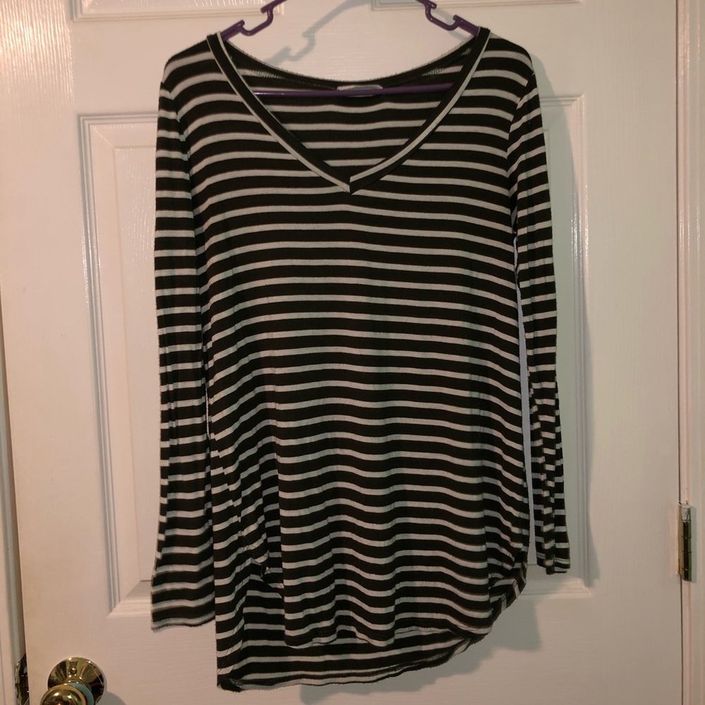 a.gain long sleeve blouse